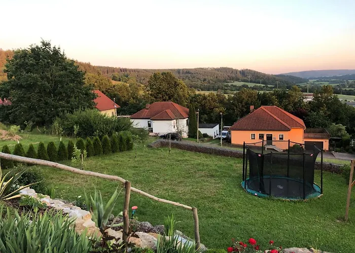 公寓 Haus Am Wald Wasungen